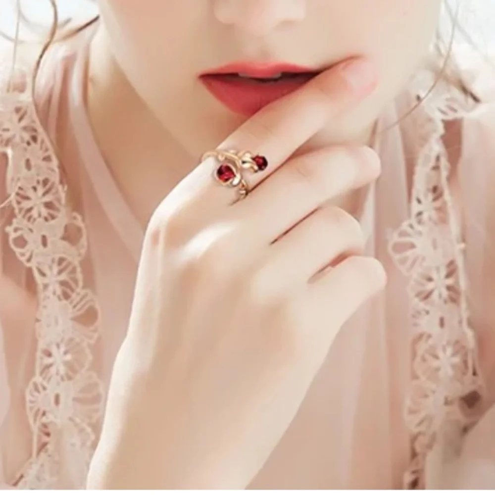 Adjustable Rose Ring